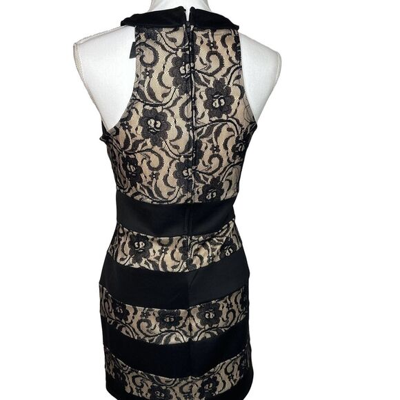 Windsor Sexy Black Lace Cutout Lace Dress 8/10 - Picture 3 of 5